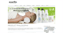 Desktop Screenshot of essentiq-cosmetics.com